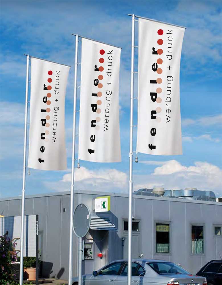 Türchen Ausleger Mast Deluxe: Hochwertiger Premium-Fahnenmast für repräsentative Auftritte