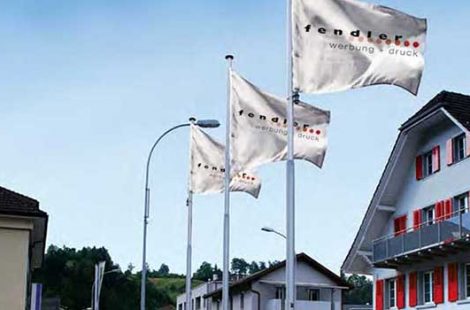 Diebstahlsicheres Fahnenmast-System Kurbel Mast K – Diebstahlsicheres Fahnenmast-System