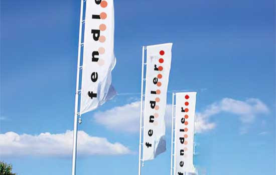Diebstahlsicherer Fahnenmast Standard Ausleger Mast A – Diebstahlsicherer Fahnenmast