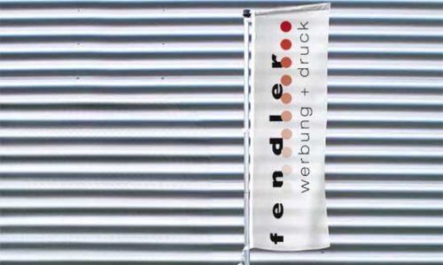 Werbemasten für Messen und andere Events Teleskopmasten Deluxe DX DXA – Innenbereich Werbemast